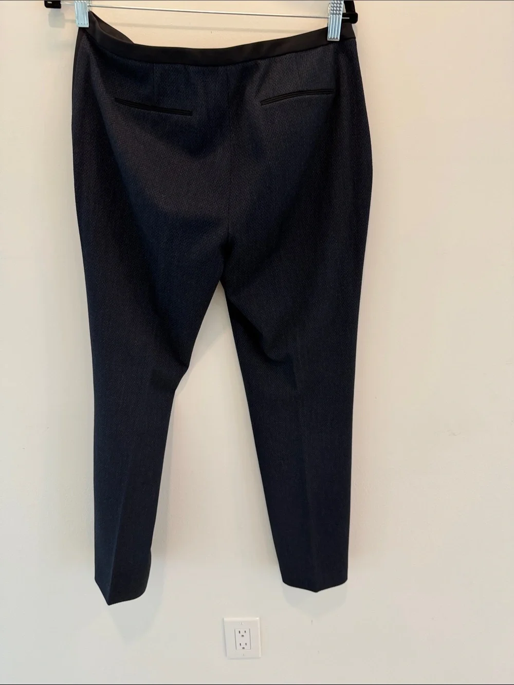 Elie Tahari navy/ black work pants